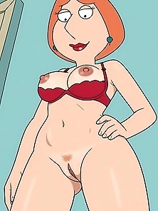 Lois Griffin filled with cum (Family Guy)